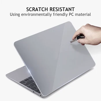 

13.3 Inch Protective Cover Wear Resistant Dissipate Heat Anti Scratch Dustproof Hard PC Laptop Shell Smooth For Macbook Pro16