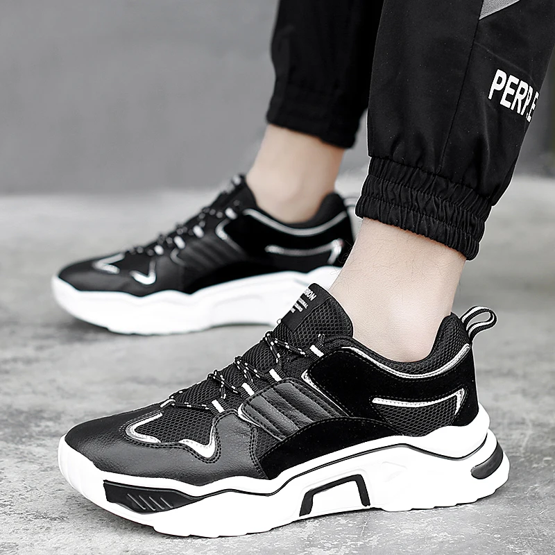 Thick bottom men's shoes Trendy men's shoes Trainer Shoes loafers running Comfortable Shoes for men shoes for menTrend Trend