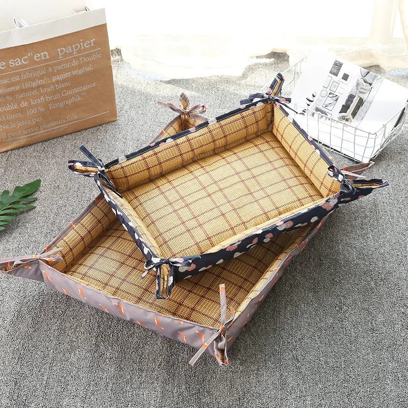 Mejor vendedor  Cama para perros y gatos multifuncional, tapete de hielo impermeable con estampado de perrera, perrera universal plegable para las cuatro estaciones gBQLxkZmw5n