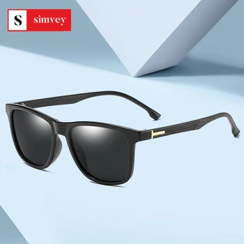 Fashion Mens Designer Polarized Wayfarer Sunglasses for Driving Golf Classic Square Vintage Mirrored Sunglasses UV400 1