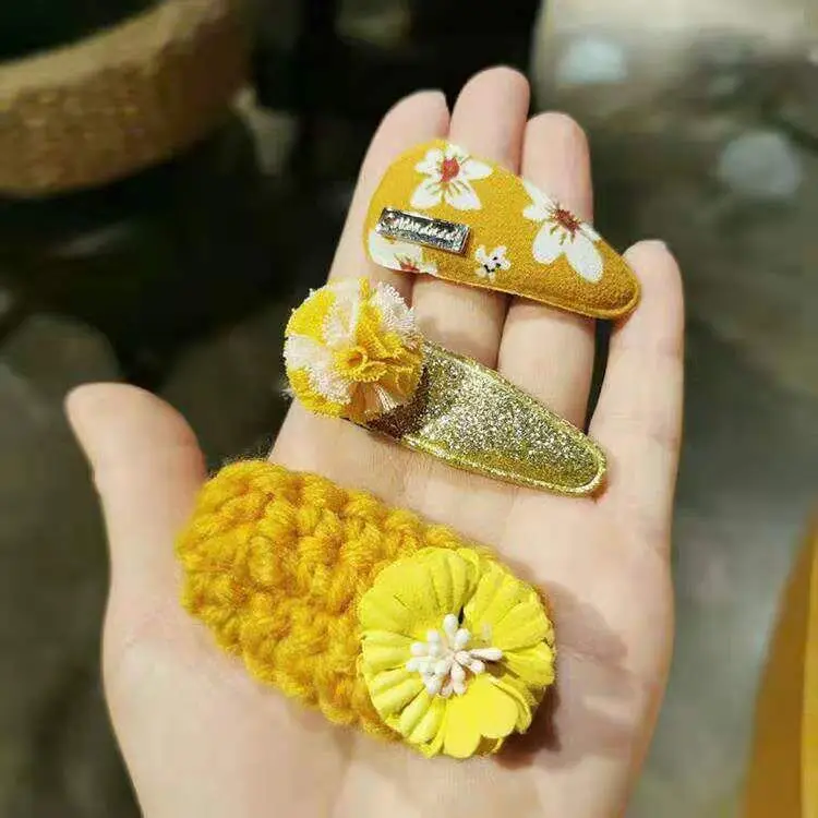 50 компл./лот 3 шт./компл. DIY простой мульти Плюшевые Ботинки со стразами Заколки для волос костюмы цветы заколки для волос Инструменты для укладки волос аксессуары HA1688