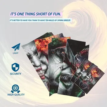 

Joker Vinly Skin Sticker Clown Gamepad Stickers Protective Cover Sticker For PS4 For PlayStation 4 2 Controller