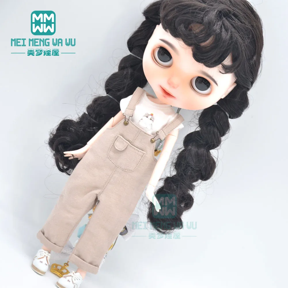 Blyth Doll Clothes fashion plaid shirt mini skirt for Azone doll accessories