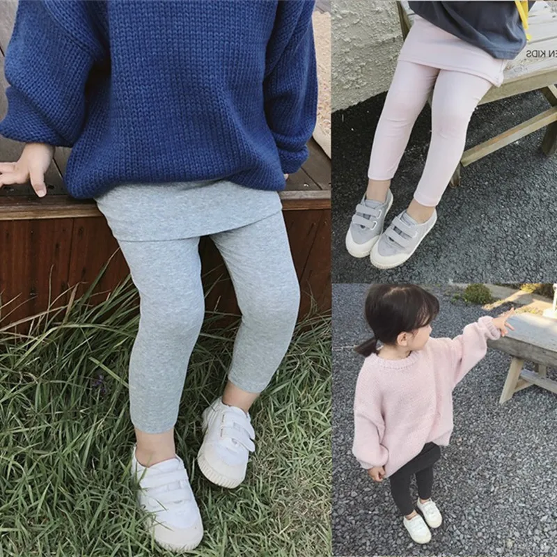 Mihkalev/ г.; Осенние леггинсы для маленьких девочек; юбка; брюки для детей; брюки для девочек; узкие брюки; детские штаны