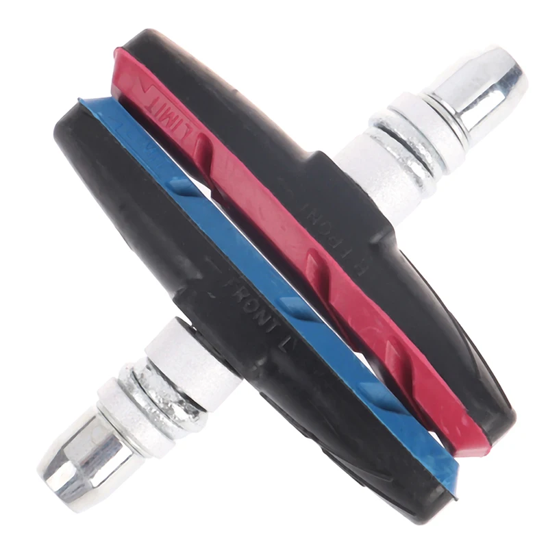 2pcs/pair Bicycle Mountain V-Brake Pad With Mud Trough Silent Bike Brake Pads Rubber Sheet | Спорт и развлечения