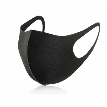 

Anti Dust Cotton Mouth Mask Unisex Black Face Mask Reusable Mask 3D Fashion Face Mask Washable Mask for Cycling Camping