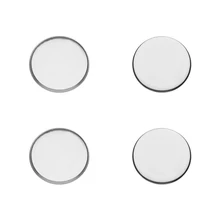 

20pcs Stainless Steel 8/10/12/14/16/18/20/25mm Round Blank Bezel Base Tray Fit Glass/Stone Cabochon Jewelry Making Bracelets