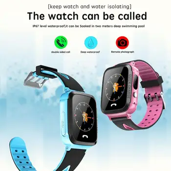 

2020 Kids Smart Watch Kids Call For Children SOS Antil-lost Waterproof Smartwatch Baby 2G SIM Card Clock Location Tracker Watch