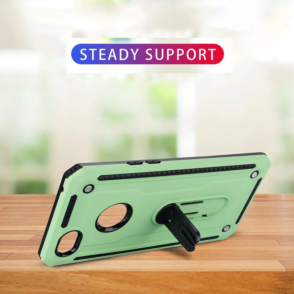 

BFOLLOW Car Air Vent Stand Case For iPhone 11 Pro Max XS MAX XR X 8 7 6 6S Plus Hard PC + TPU Silicone Cover