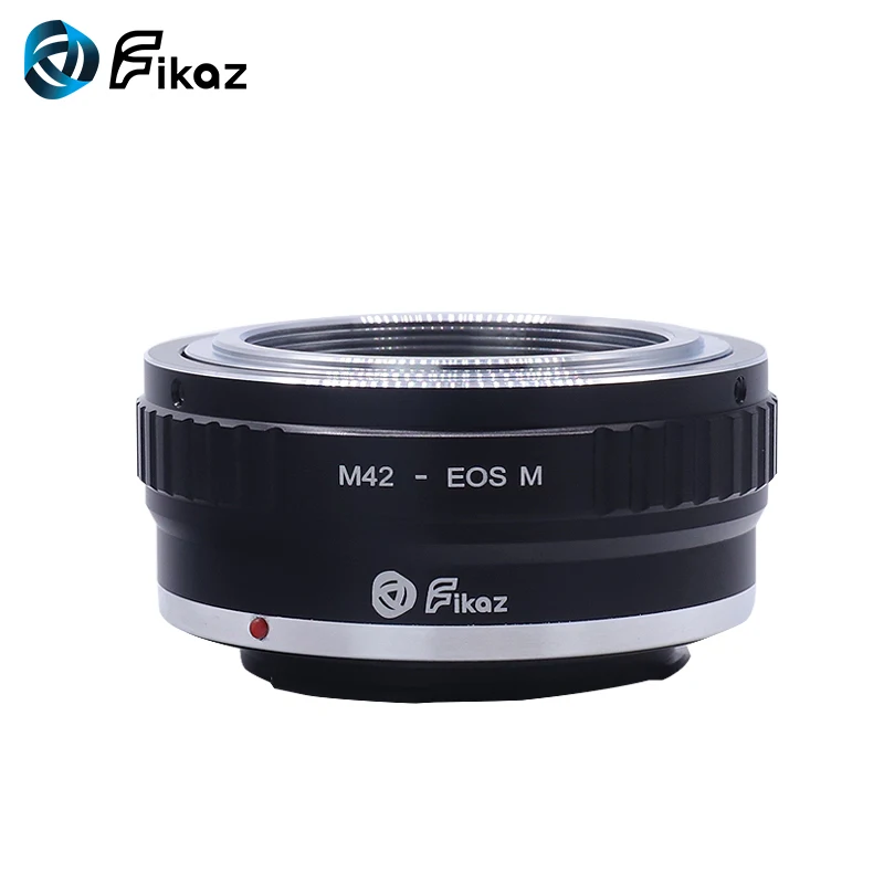 Fikaz для объектива камеры M42-EOS M Monut переходное кольцо для 42 мм винтовой линзы для Canon EOS M крепление для Canon M1 M2 M3 M5 M6 M6 Mark II