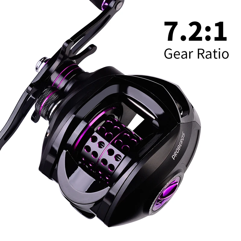 PROBEROS Fishing Reel 7.21 High Speed Ultralight Baitcasting Reel