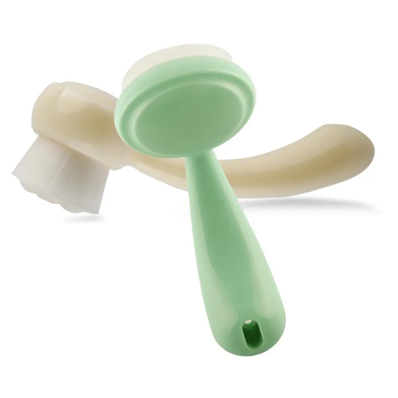 

1pc Facial Cleansing Brush Women Deep Cleansing Face Clean Soft Mild Fiber Wash Pore Facial Care Brush Blackhead Remover