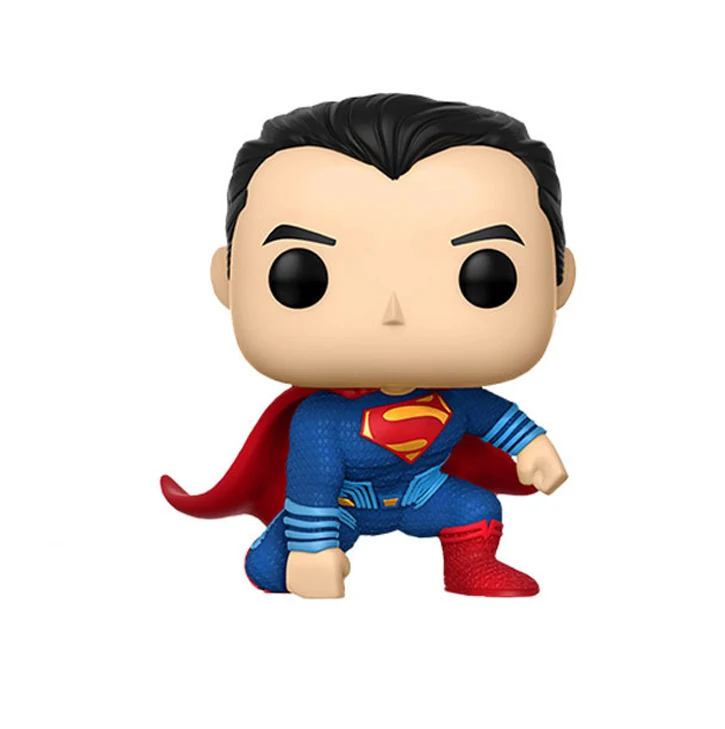 Funko Pop DC персонаж Лиги Справедливости Супер Герой Чудо-Женщина Супермен Бэтмен Аквамен флэш киборг Виниловая фигурка кукол игрушки