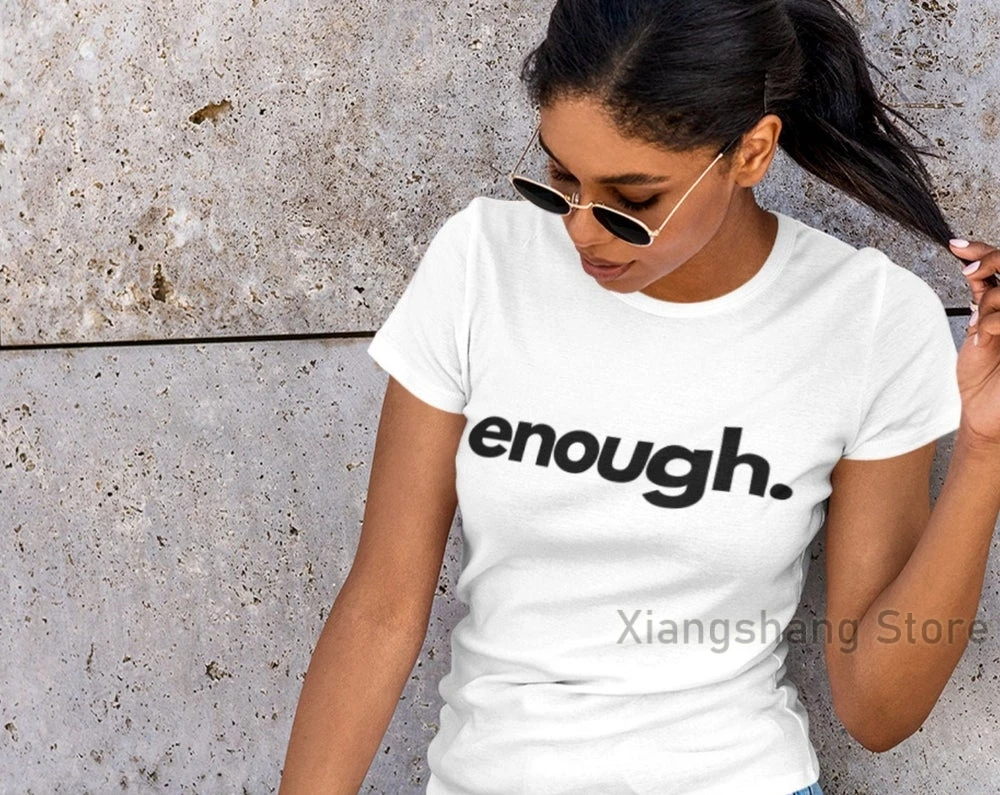Enough Positive Shirts for Women Black 