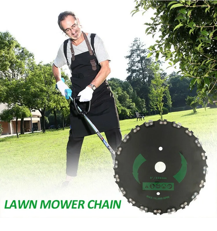 Cortacésped Circular de 9 y 230mm con 14/20 dientes, sierra eléctrica, accesorios, desbrozadora de gasolina, sierra de cadena, disco, envío directo