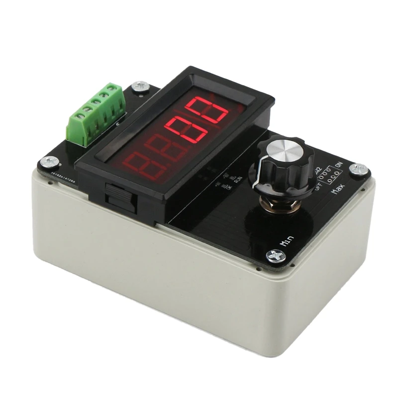 

4-20MA Generator, Adjustable Signal Generator, DC 0-10V 0 4-20MA Current Voltage Analog Simulator for Value Adjusting PLC Panel