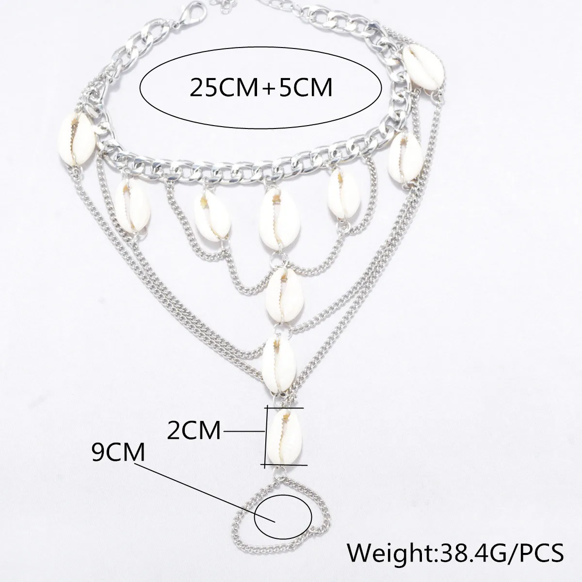Модные аксессуары ручной работы в европейском и американском стиле, цепочка с кисточками из натуральной раковины bei lian G1032