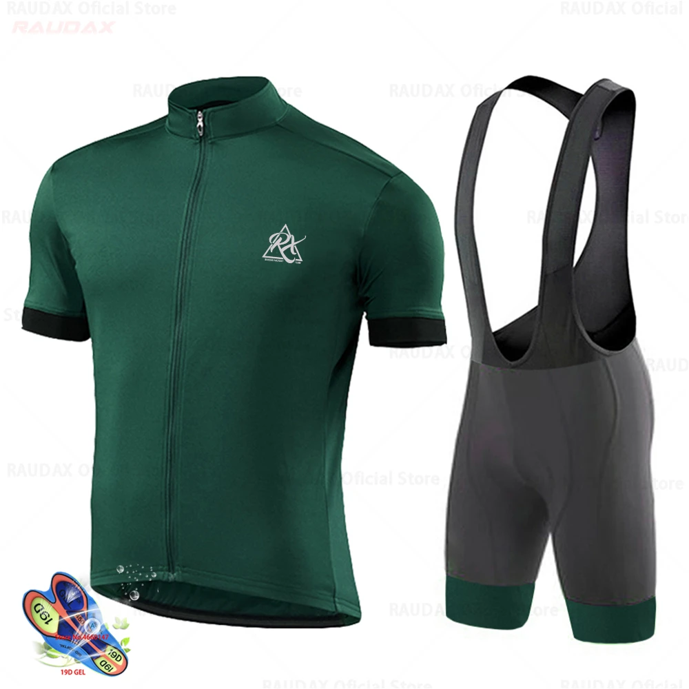 

2020 new summer cycling Sweatshirt set bicycle quick drying men's Shirt Short Sleeve Jersey men's cycling shorts summer free car