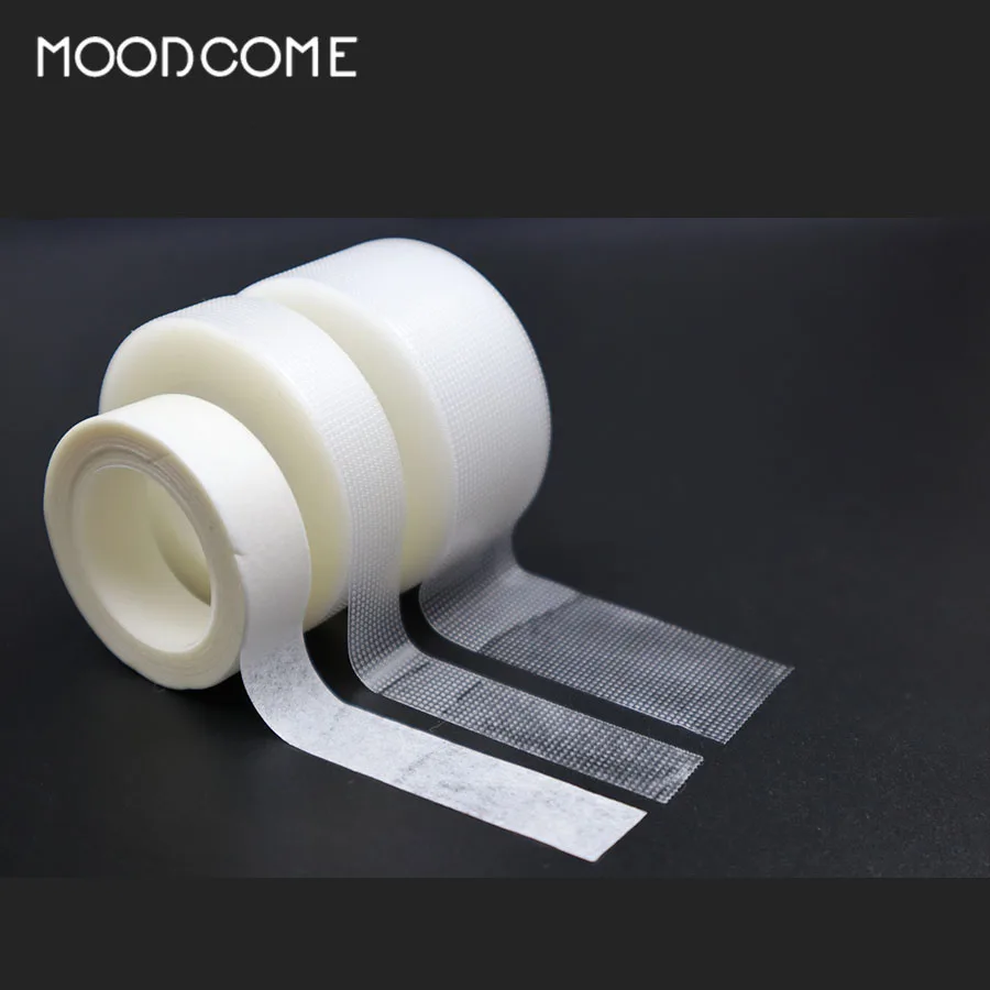 Wholesale 1/5 Pcs Eyelash Extension Professional Medical Waterproof Tape Non-woven Easy To Tear Lint-free White Silk |