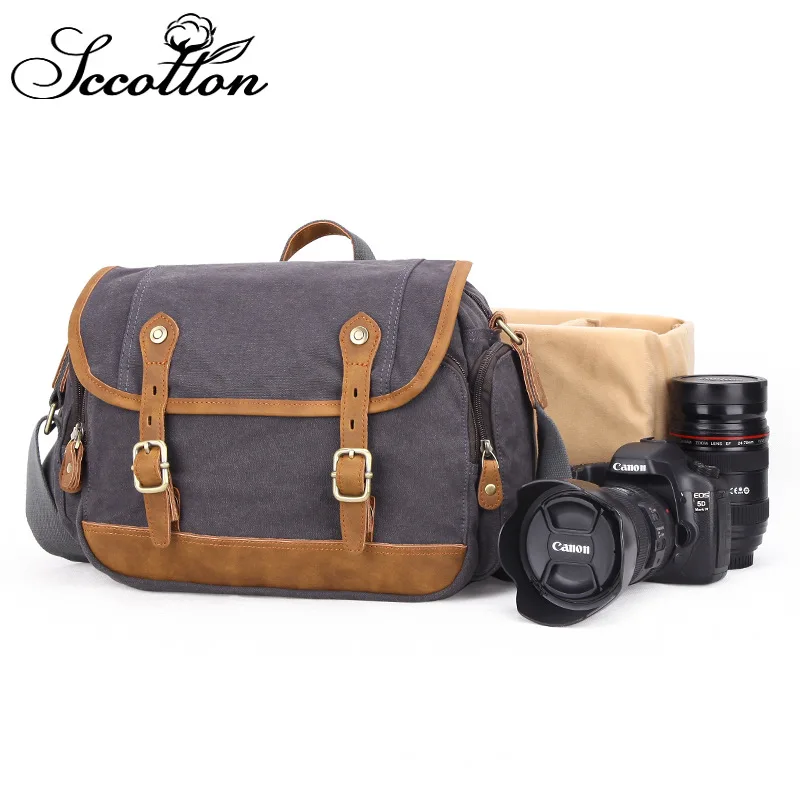 

CamDress Multi-functional camera bag sling casual bag Luxury shock absorption dslr bag Outdoor Scratch-proof Camera bag shoulder