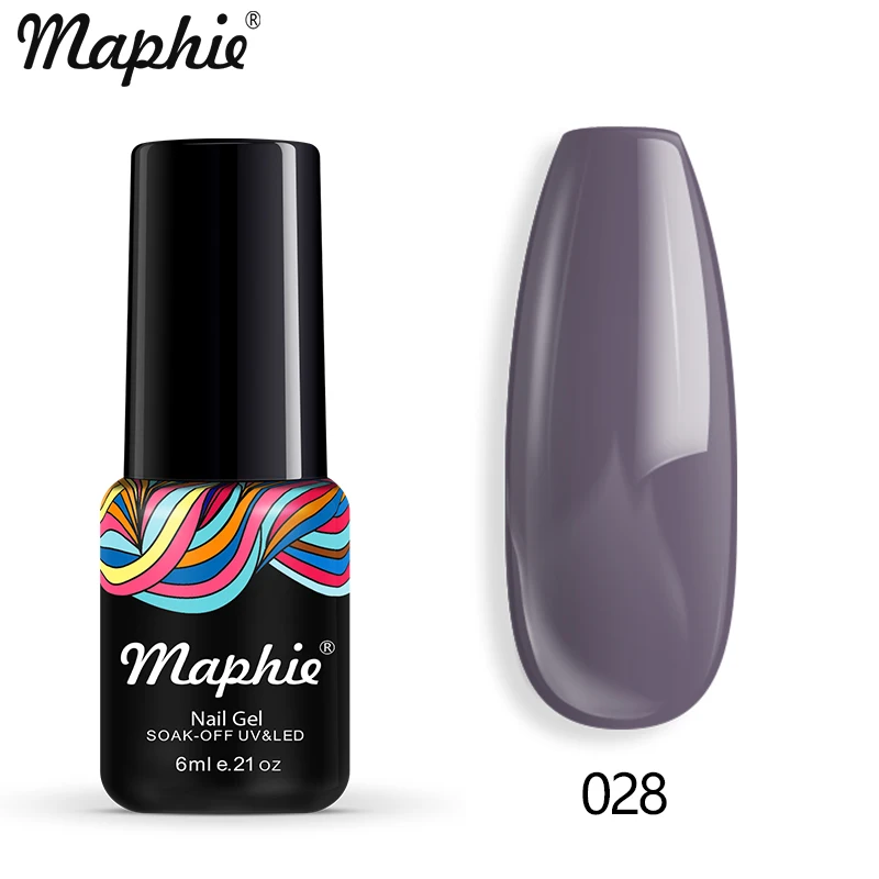 028 Maphie термальный УФ-гель для ногтей 3D Хамелеон Температура Led лак для ногтей эмаль замочить от Led Изменение цвета гель лак для ногтей - Цвет: 028