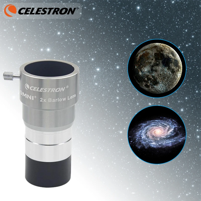 

Окуляр для телескопа CELESTRON Omni 2x, 1,25 дюйма, 31,7 мм