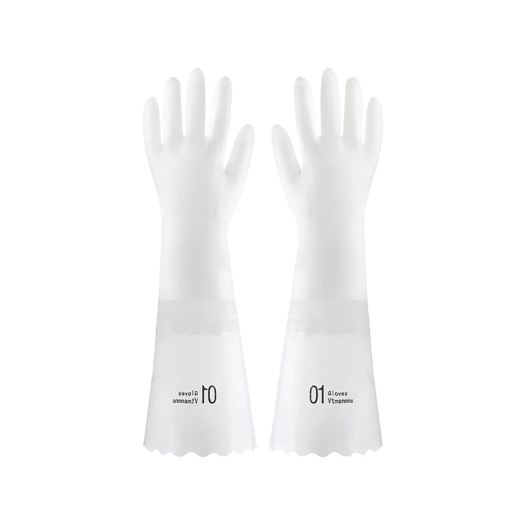 1 шт. морозостойкие бархатные кухонные перчатки, Нескользящие перчатки, водонепроницаемые перчатки, чистящие водонепроницаемые бытовые чистящие инструменты, аксессуары