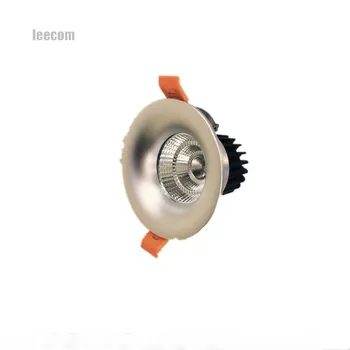 

2018 Promotion Time-limited 10pcs Bright Recessed White Led Downlight Cob 7w Spot Light Decoration Ceiling Lamp Ac 110v 220v