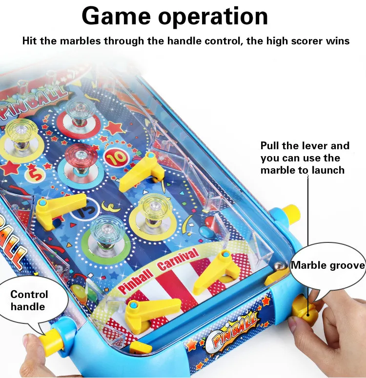 Ceny 2019 Hot sprzedaży Pinball platformy interaktywne 3 D Pinball wyrzucania dla dzieci odtwarzacz 3 D małe Pinball