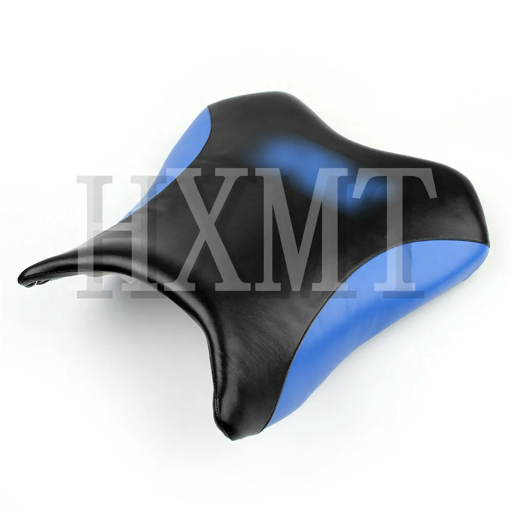 Для Yamaha YZF600 R6 2006 2007 мотоциклетные пассажирские передние сиденья водителя Rider Подушка YZF 600 YZFR6 06 07 - Цвет: Black and blue
