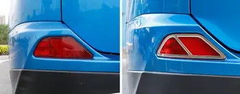 

2 Pcs 5 Colors Luxury Car Rear Fog Light Lamp Cover Trims For TOYOTA RAV4 2016 Car Styling Auto Accessories