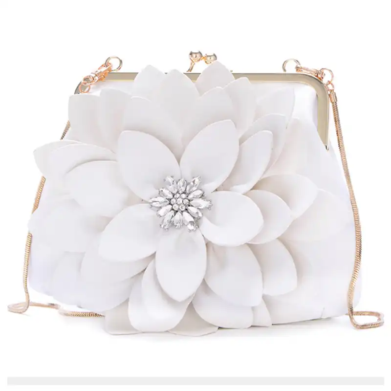 small white purse