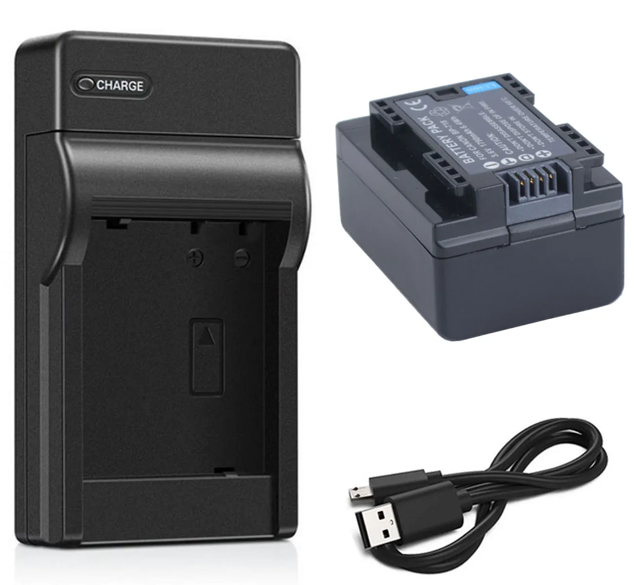 Аккумулятор+ зарядное устройство для Canon BP-709, BP709, BP-718, BP718 литий-ионный аккумулятор - Цвет: Battery and ChargerA