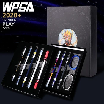 

Zhigao 2020 New Flash Spinning Pen Non Slip Rotating World Turn Pen Contest Dedicated Writing Toy Pens Sets Limited Edition