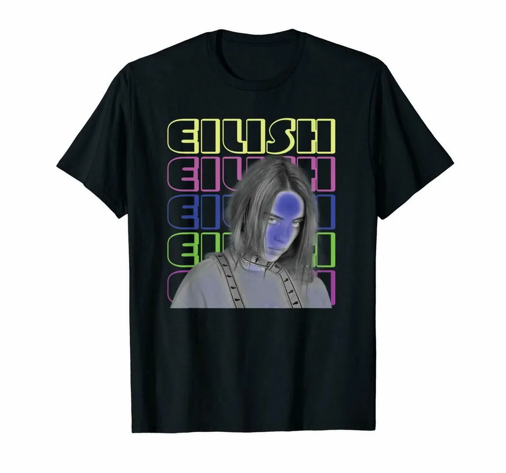 Черная футболка для фанатов Billie Eilish Bury A Friend Copycat Bad Guy подростков среднего