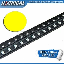 1pcs 노란색 0805 smd led 다이오드 빛 새롭고 원래 hjxrhgal(China)