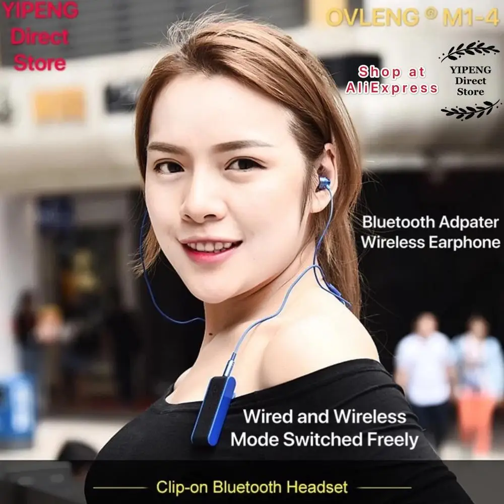 OVLENG M1 4 Bluetooth наушники передатчик приемник Беспроводной Adapater 3 5 мм приемное