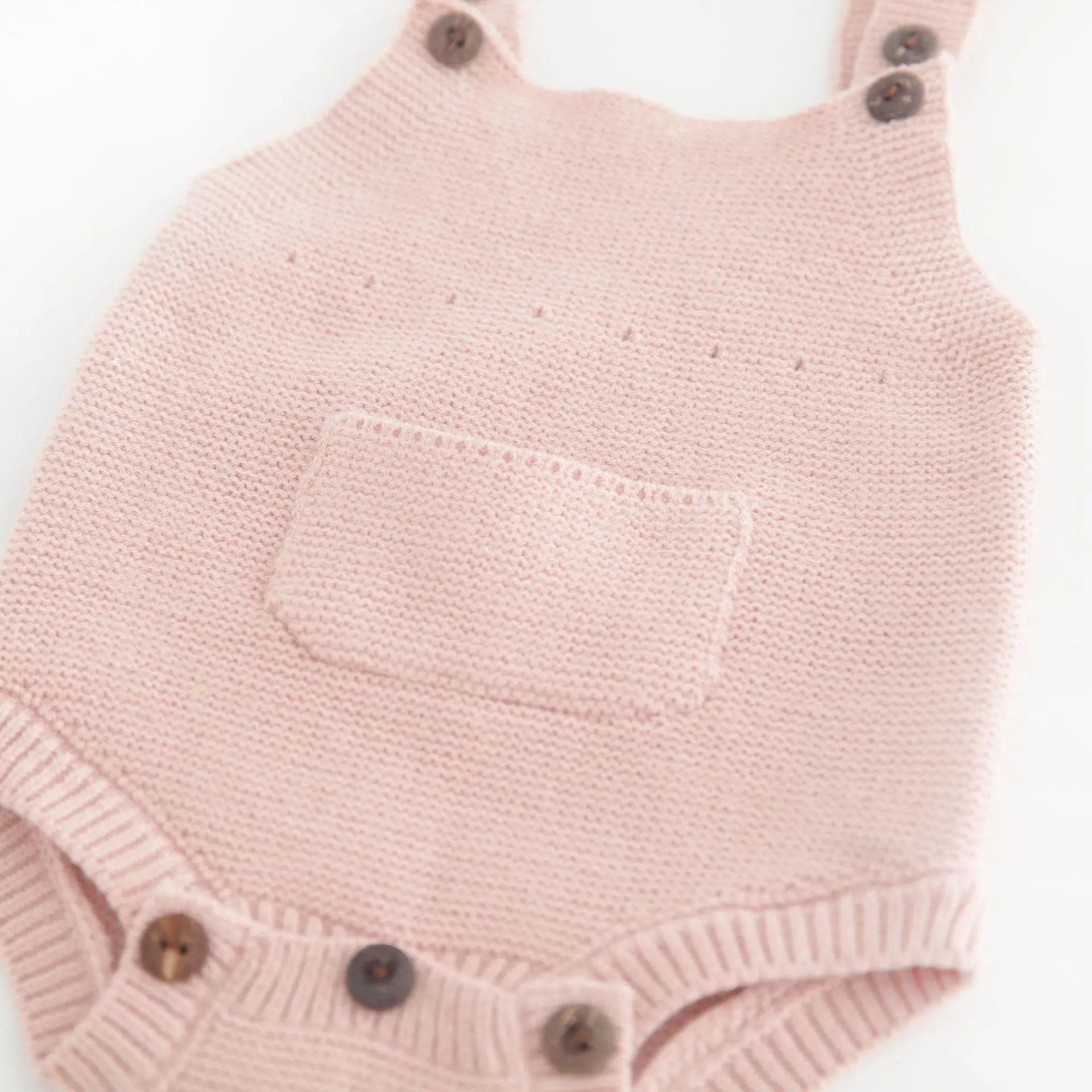 Вязаная одежда для малышей, Одежда для новорожденных, хлопок, комбинезон для маленьких мальчиков и девочек, Младенческая Детская одежда без рукавов, комбинезон для малышей