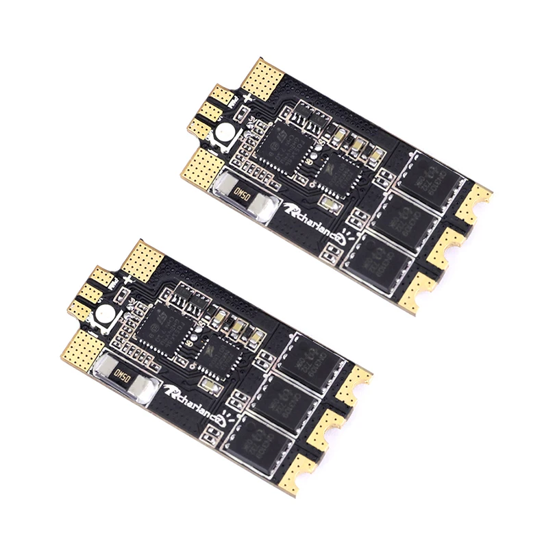 Rcharlance Razor32 V2 35A BLheli_32 3-6S DShot1200 ESC RGB светодиодный и датчик тока двунаправленный для RC FPV гоночный Дрон Квадрокоптер