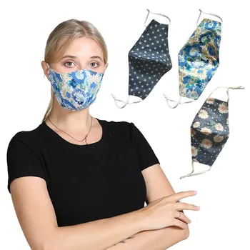 

Face Mask Washable Reusable Adults With Gasket Breathable Adjustable Fashion Mask Dustproof Protective Cycling Mask Mondkapjes