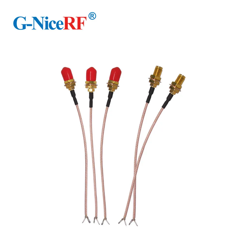 

Free shipping 10pcs/pack SMA head extension cable /antenna tieline with female SMA head
