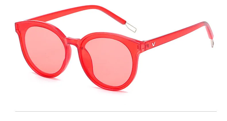 Большая коробка Круглые ретро солнцезащитные очки трендовая Мода звезда с солнцезащитными очками уличные УФ солнцезащитные очки для вождения