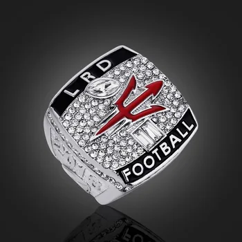 

FastTrack cross border e-commerce source 2018footbrll Rugby new men's ring jewelry wholesale