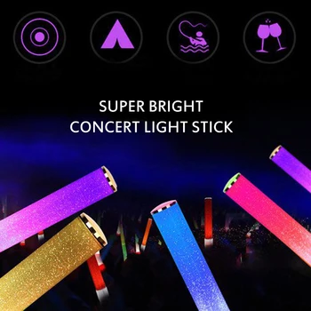 

Environmental Protection Concert Light Stick Light Stick LED Support Stick Party Luminous Cutter Light Stick POI Light Stick LED