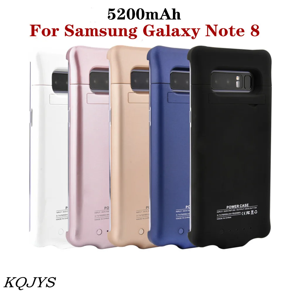 Внешний аккумулятор KQJYS чехлы для зарядки аккумуляторов Samsung Note 8 чехол