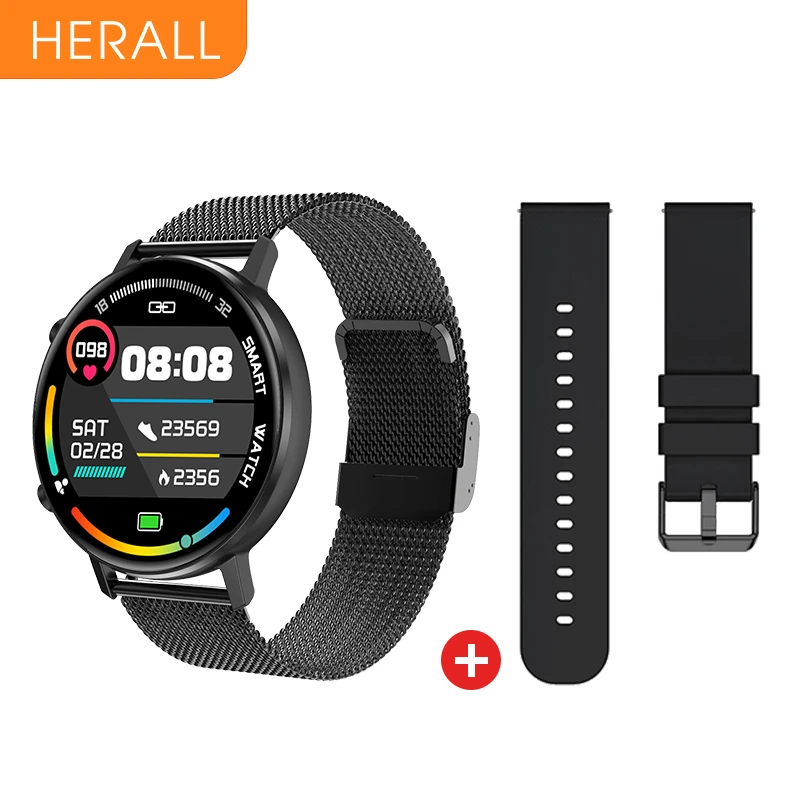 HERALL 2022 NEW Smart Watch Men Women Smartwatch Sport Fitness Bracelet  Heart Rate Monitor Waterproof For Android Apple Xiaomi|Smart Watches| -  AliExpress