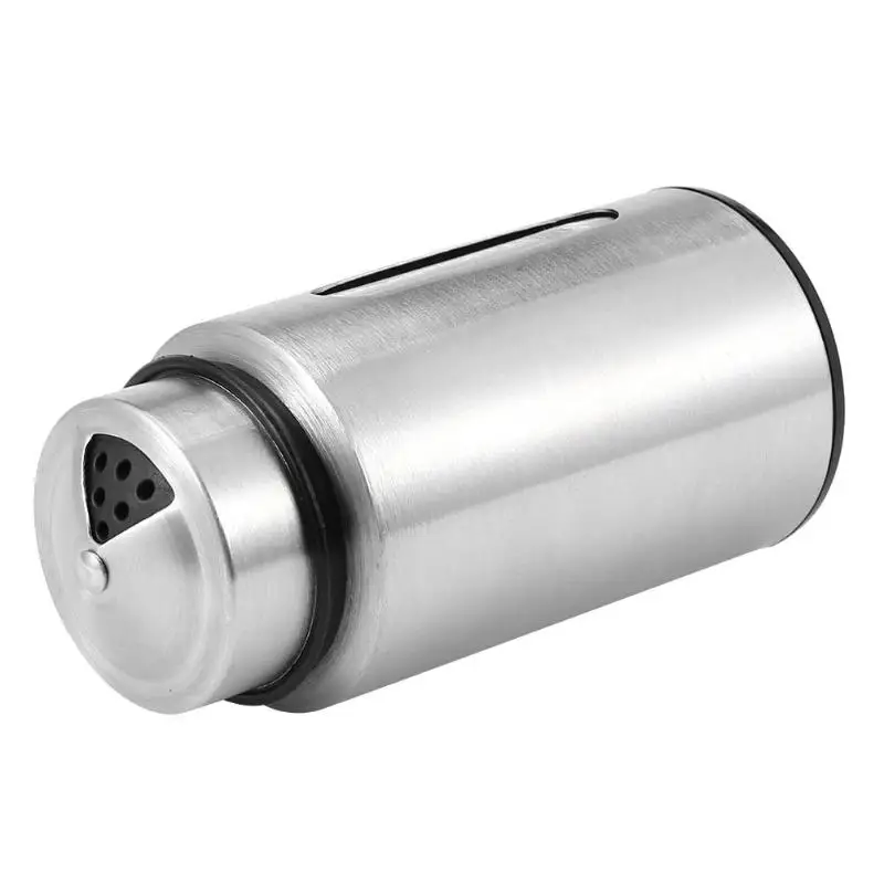 Видимая банка для приправ из нержавеющей стали вращающиеся крышки многоцелевой