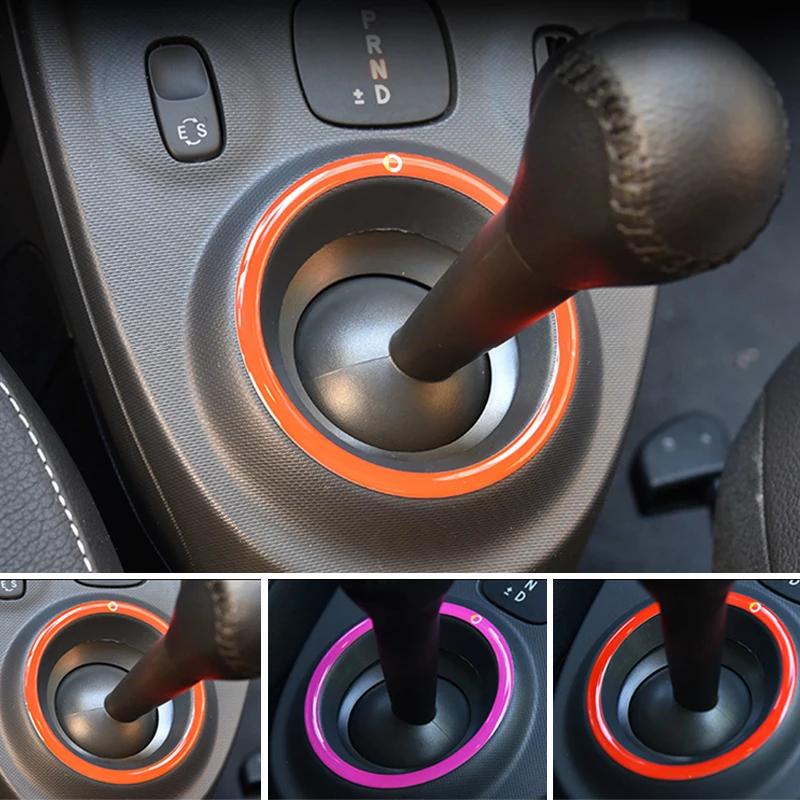 Декоративные наклейки на кольцо для Smart Fortwo Forfour 453 451 автомобильные логотипы и