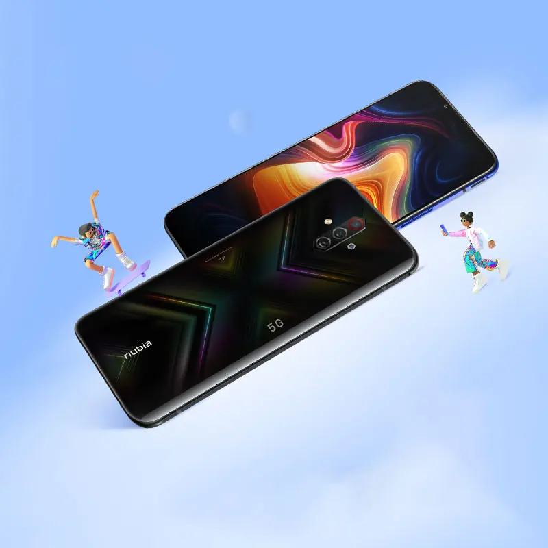 Оригинальный Nubia Play 5G мобильный телефон 6 65 ''AMOLED 144 Гц 8 Гб 128 ГБ Snapdragon 76