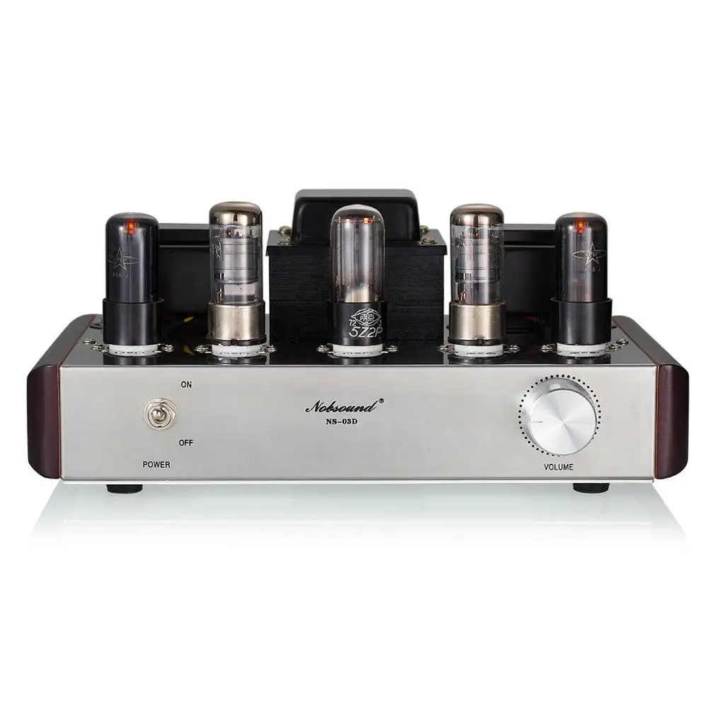 Усилитель клапанной трубки Nobsound 6P6P + 6J8P Одноконтурный Hi Fi стерео усилитель